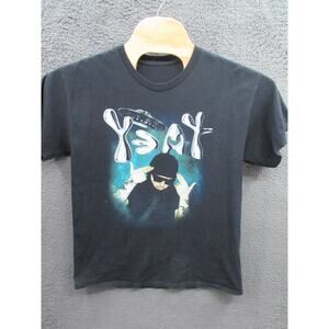 Yeat North America 2023 Tour Shirt Size Large (?) Black Double Sided Hip Hop